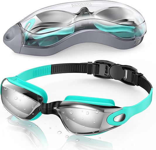 Aegend Swim Goggles, Swimming Goggles No Leaking Full Protection Adult Men Women Youth-StrideForce Fitness