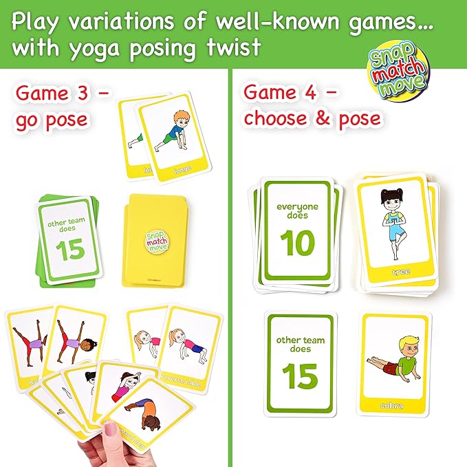 Yoga Cards for Kids - Fun Yoga Pretzels