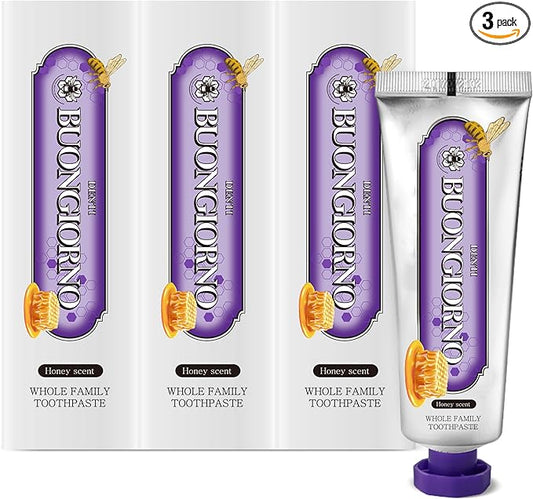 Gum Care Toothpaste (3 Pack, Honey Mint) – Gingivitis & Periodontal Care for Bleeding Gums, Active Repair & Sensitivity Relief, Propolis & CICA, Paraben & SLS Free (3.52fl oz / 100g)