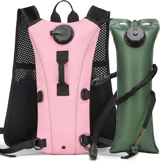 ATBP Running Hydration Vest Pack Tactical 3L Water Bladder Backpack Bag for Cycling Marathon Hiking Daypack Men & Women-StrideForce Fitness