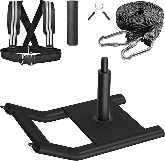 Weight Sled for Training - Heavy Duty Football Sled for Lineman, Sled Pull Workouts, Speed & Strength Training, Football Blocking Sled, Running Sled for Athletes, Weighted Sled for Outdoor & Indoor Workouts-StrideForce Fitness