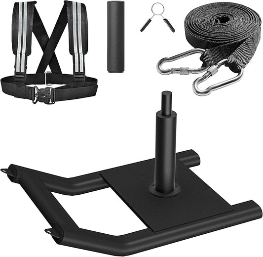 Weight Sled for Training - Heavy Duty Football Sled for Lineman, Sled Pull Workouts, Speed & Strength Training, Football Blocking Sled, Running Sled for Athletes, Weighted Sled for Outdoor & Indoor Workouts-StrideForce Fitness