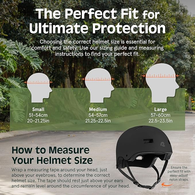 Retrospec Dakota Adult Bike Helmet for Adults - Multi-Sport Protection for BMX, Skating, Scooter, and Skate - Adult Men Skateboard Helmets-StrideForce Fitness