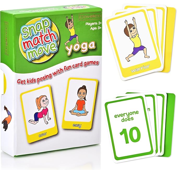 Yoga Cards for Kids - Fun Yoga Pretzels
