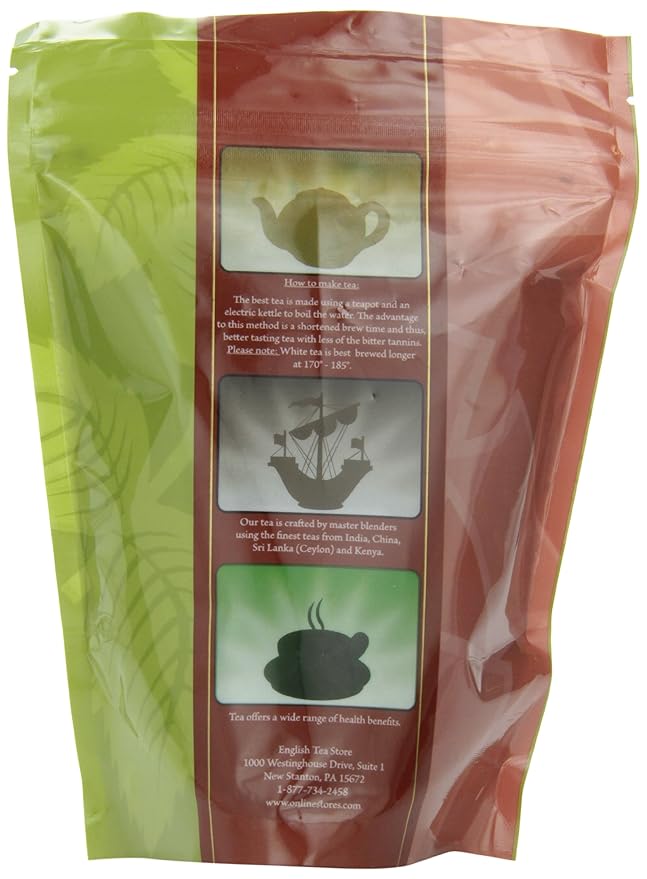 Oolong Orange Blossom Estate Tea Pouches - 4oz | Loose Leaf Semi-Fermented Blend with Toasty Fruity Jasmine Notes | Ethical Tea Partnership Estates | Refreshing Iced or Hot Brew-StrideForce Fitness
