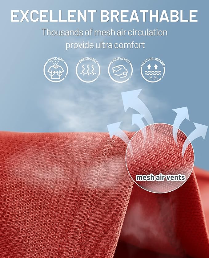 MIER Men's Quick Dry Workout Shirts Moisture Wicking Running Athletic Performance T-Shirts Recycled Polyester Top Tee-StrideForce Fitness