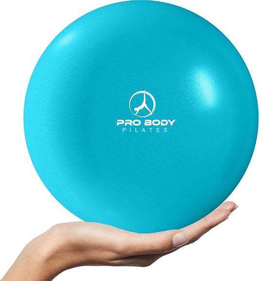 ProBody Pilates Ball 9 Inch - Small Exercise Ball for Stability, Barre, Core, Ab Workouts, Yoga, & Physical Therapy-StrideForce Fitness