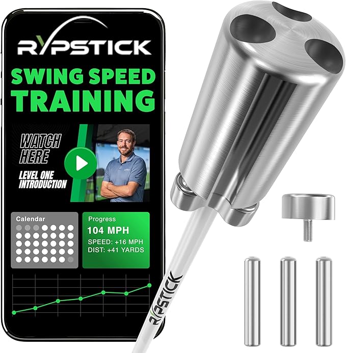 Rypstick | Golf Swing Trainer Device for Increased Distance - Golf Speed Trainer and Warmup Aid-StrideForce Fitness
