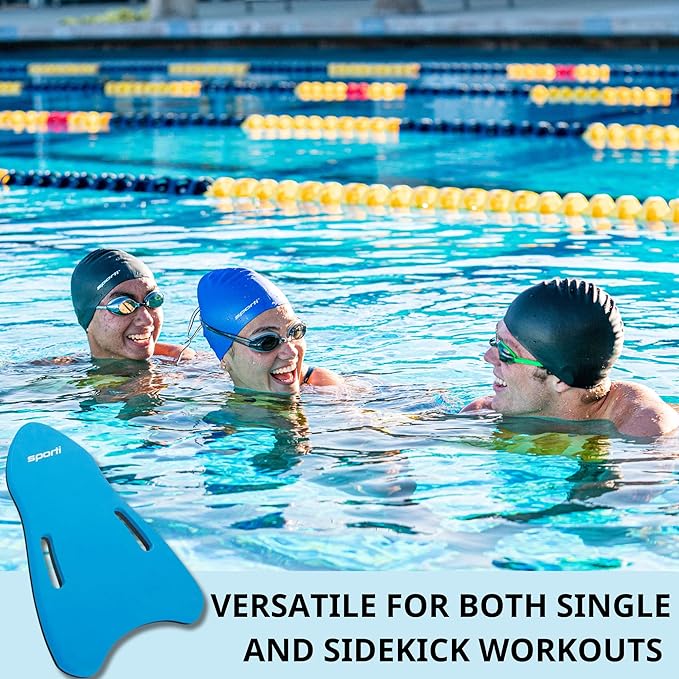 Sporti Adult Kickboard for Swim Training - Swimming Kickboard for Men Women, Water Board for Adult, Swimming Training Aid-StrideForce Fitness