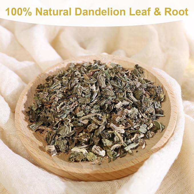 TEARELAE - Dandelion Leaf & Root Tea - 60 Counts Premium Dandelion Leaf and Root Tea Bags - Support Kidney, Aid in Digestion - Non-GMO - Caffeine-Free-StrideForce Fitness
