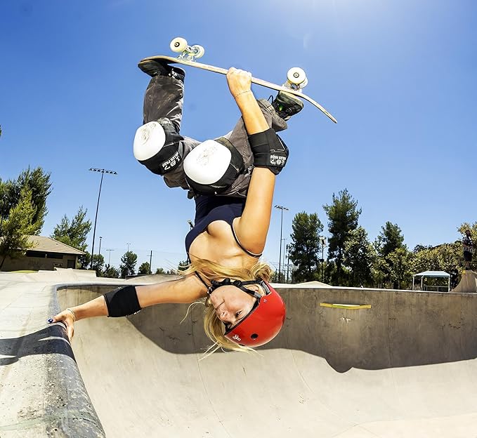 Triple Eight Deep Cover Helmet - Ideal for Skateboarding, Bicycling, BMX, and Roller Skating-StrideForce Fitness