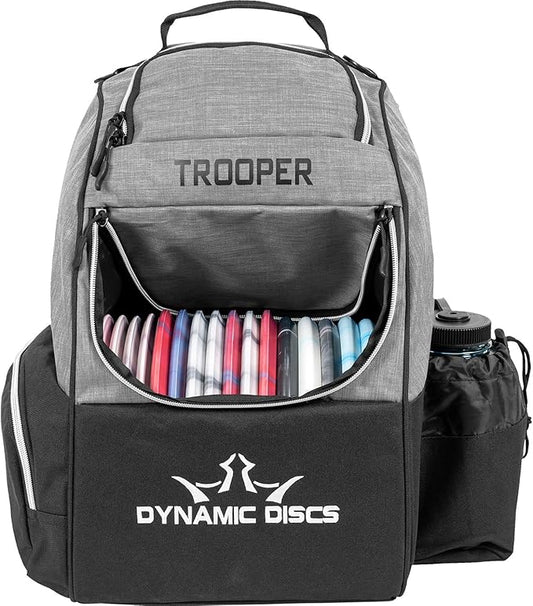 Dynamic Discs Trooper Disc Golf Bag | Large Frisbee Bags with 18+ Discs Capacity | Lightweight & Durable Backpack | Great Gifts or Disc Golf Accessories for Men | Ideal for Beginners & Pro Players-StrideForce Fitness