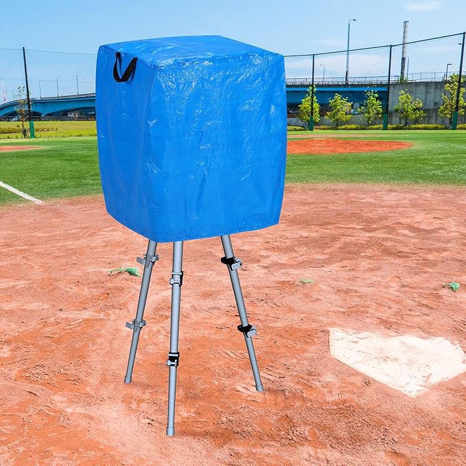 Pitching Machines Cover for Most Softball/Baseball Pitching Machine, Provide All-Weather Protection. (23.6" L X 23.6" W X 31.5" H)-StrideForce Fitness