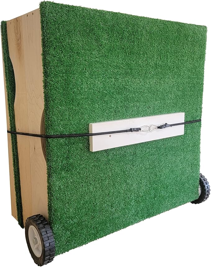 Titan Professional Mounds 6 Inch Ultra Portable Youth Baseball Pitching Mound with Wheels Ages 12 & Under-StrideForce Fitness