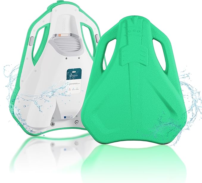 Electric Swimming Kickboard for Kids,Motorized Swim Board with Water Gun, Motorized Swim Training for Children Adults, 60N Thrust, 198 lbs Buoyancy, 25V Rechargeable Battery-StrideForce Fitness