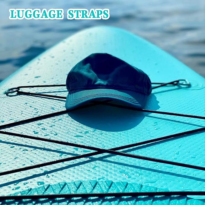 AKSPORT Inflatable Stand Up Paddle Board, SUP Board with All Accessories, Wide Stable Design, Non-Slip Deck, Inflatable Paddle Boards for Youth & Adult-StrideForce Fitness