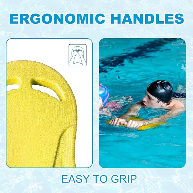 Swimming Kickboard, Lightweight and High Buoyancy Swim Training Board for Swimmers, Durable EPP Material, Ideal for Pool Exercise and Swimming Lessons-StrideForce Fitness
