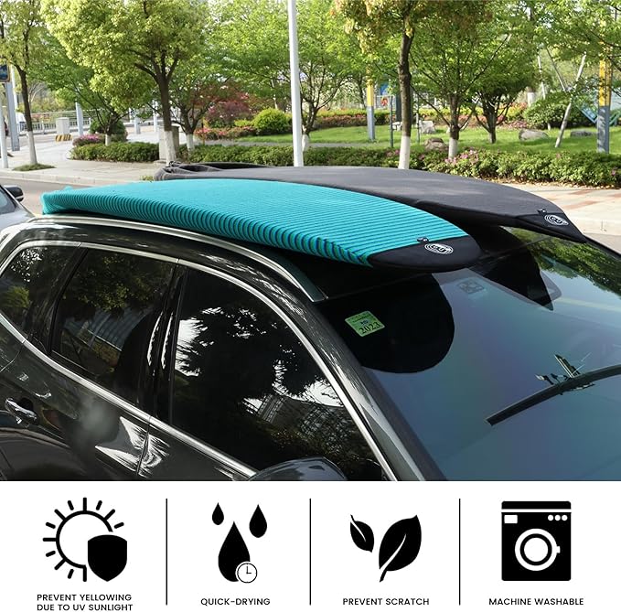 Rokia R Surfboard Sock Cover Quick-Drying Anti-Collision and Durable Surf Sock Cover - Suitable for Protective Bags of Shortboard, Longboard, Fish and HYBRID Board Choose Size & Colors-StrideForce Fitness