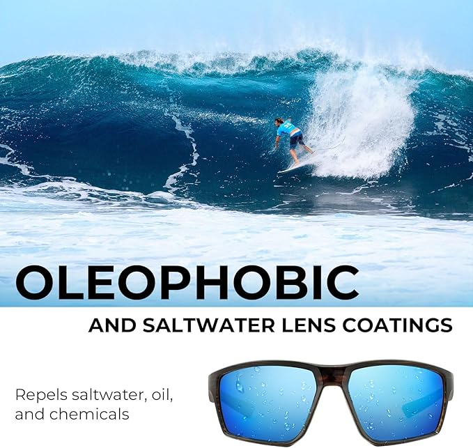 KastKing Osage Polarized Sport Sunglasses for Men and Women, Ideal for Driving Fishing Cycling Running, UV Protection-StrideForce Fitness