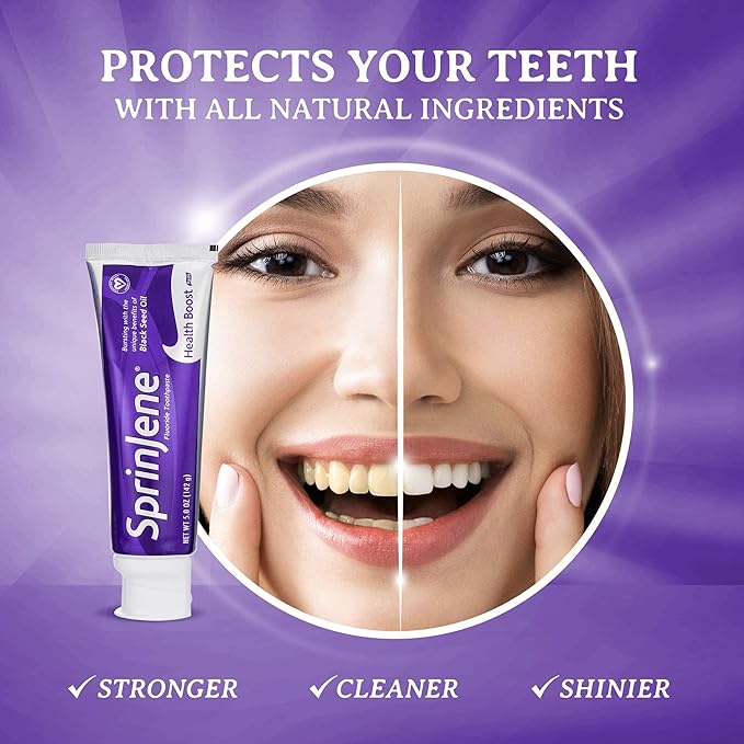 SprinJene Original Health Boost Toothpaste | Cavity Protection Fluoride Toothpaste for Healthy Teeth | 2 Pack