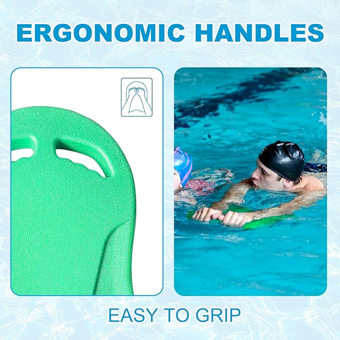 Swimming Kickboard, Lightweight and High Buoyancy Swim Training Board for Swimmers, Durable EPP Material, Ideal for Pool Exercise and Swimming Lessons-StrideForce Fitness