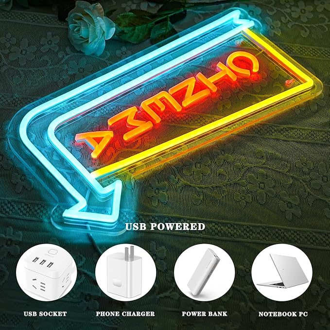 Cinema Neon Sign Arrow Neon Light for Wall Decor Movie Theater Led Neon Signs Movie Led Neon Lights for Home Theater Film Room Commercial Theater Store Decoration-StrideForce Fitness