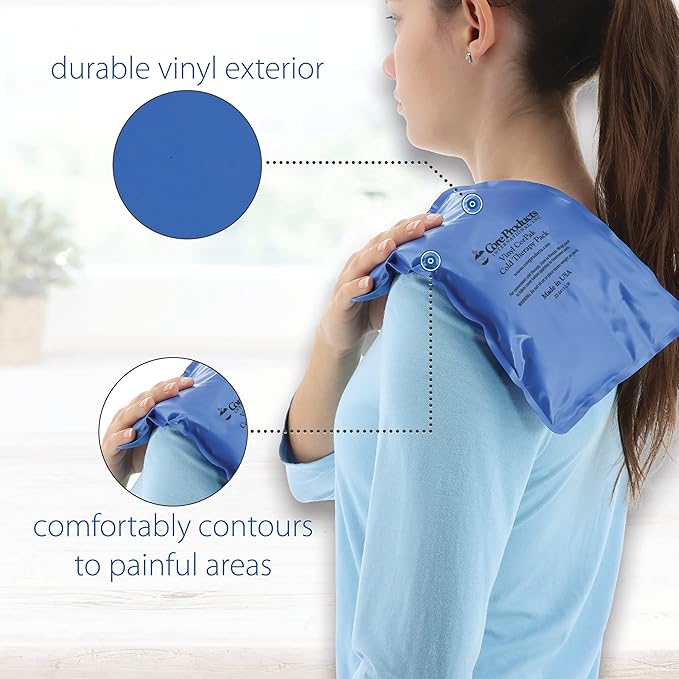 Core Products Flexible Vinyl Intense Cold Therapy Pack - 6" X 10"-StrideForce Fitness