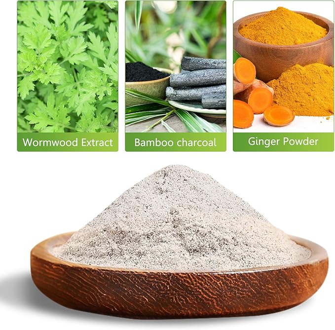 Tudiqe 50PCS Foot Pads, Pure Natural Bamboo Vinegar Ginger Powder Foot Pad for Foot Care, Ginger Foot Pads for Better Sleep, Deep Cleansing Foot Patches-StrideForce Fitness