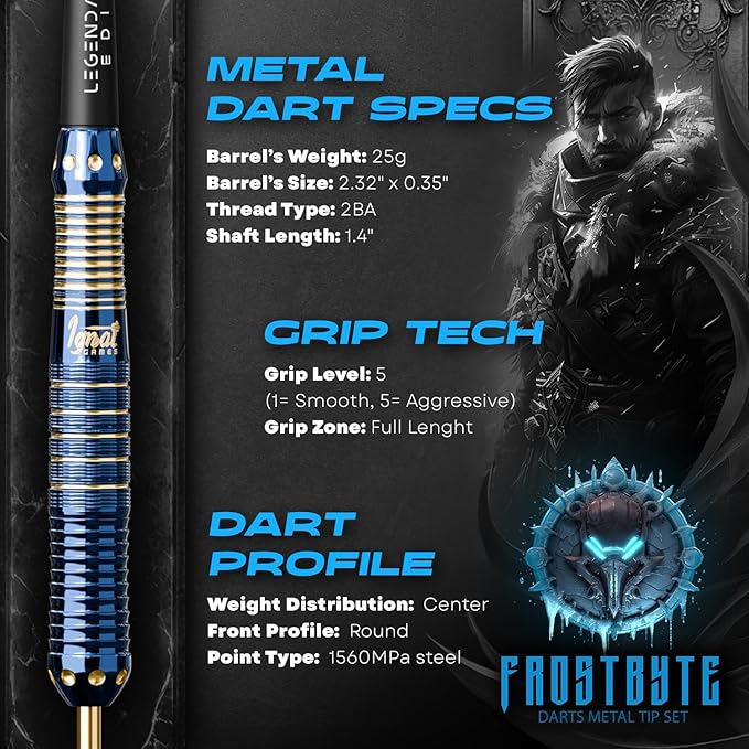IgnatGames Premium Steel Tip Darts – 3/6/12 Pack Brass Barrels with Aluminum Shafts, 16 GlideXPro Flight Set, Tool Kit & Giftable Case-StrideForce Fitness