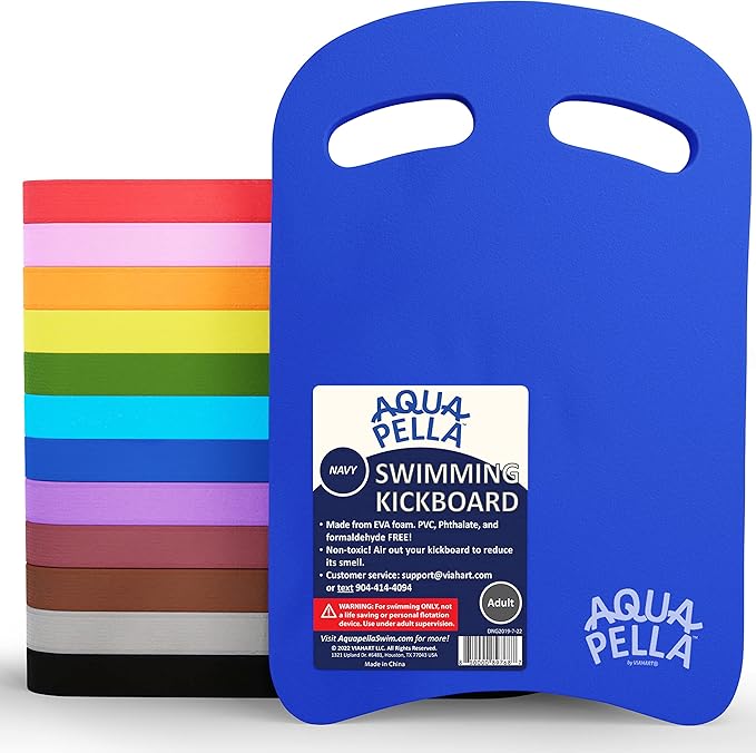 Aquapella Swimming Kickboard - One Size Fits All - A Great Training Aid for Children and Adults-StrideForce Fitness