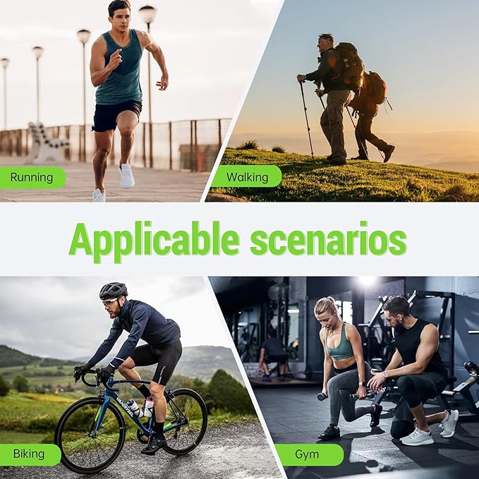 Slim Running Belts for Women Men - Running Phone Holder Fanny Pack for Key, Accessories Fits ALL Cell Phones, Black-StrideForce Fitness