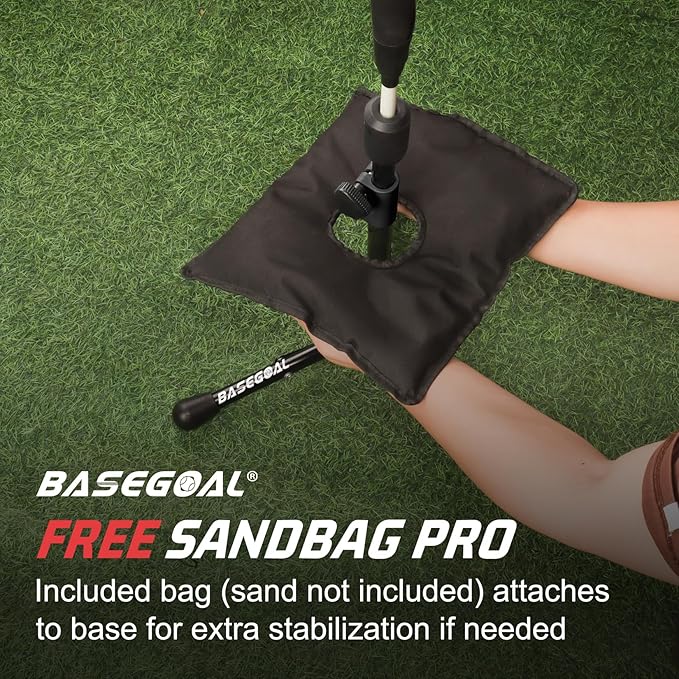 Baseball Tee for Kids,Youth Stand Set,Teeball Set,Youth Baseball,Softball Batting Tee Set,Easy Adjustable Height-StrideForce Fitness