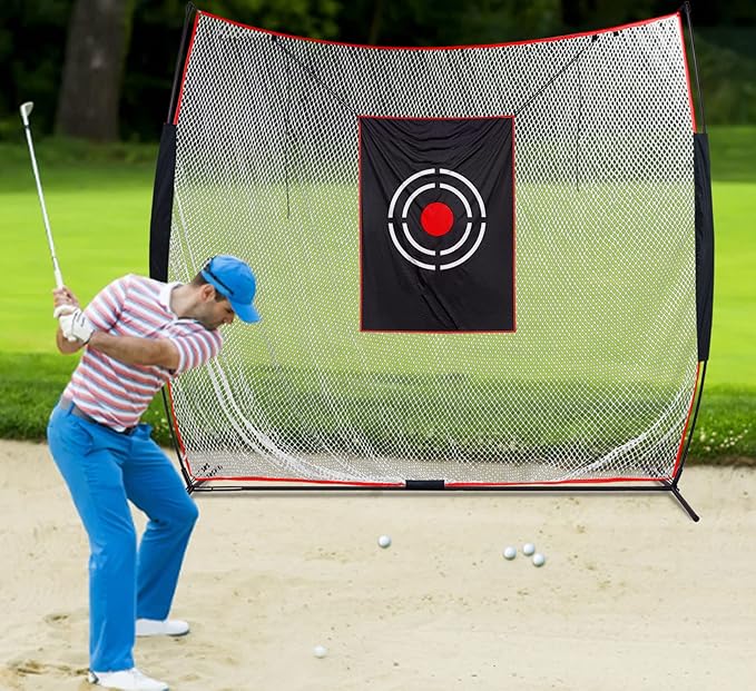Golf Practice Hitting Nets for Backyard Driving Indoor Use Heavy Duty Practice Golf Driving Pitching Nets for Backyard-StrideForce Fitness