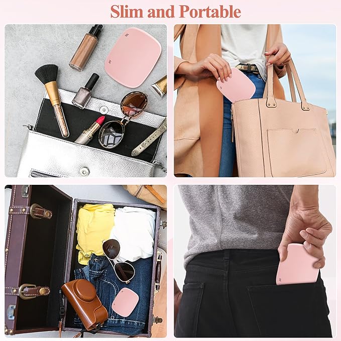 Retainer Case With Mirror,Compatible with Invisalign,Vent Holes,Contain Remover Tool,Cleaning Brush,Chewies for Invisalign