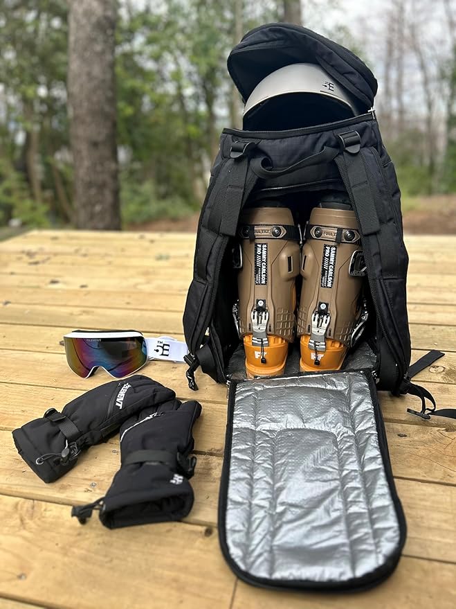 5th Element 60L Boot Bag Backpack for Ski, Snowboard, Skates, Travel & Accessories-StrideForce Fitness