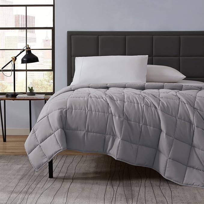 L'AGRATY Weighted Blanket Kids- 40"x60" 10lbs Cooling Breathable Microfiber Material with Glass Beads Small Blanket for All-Season Summer Fall Winter Soft Thick Comfort-StrideForce Fitness