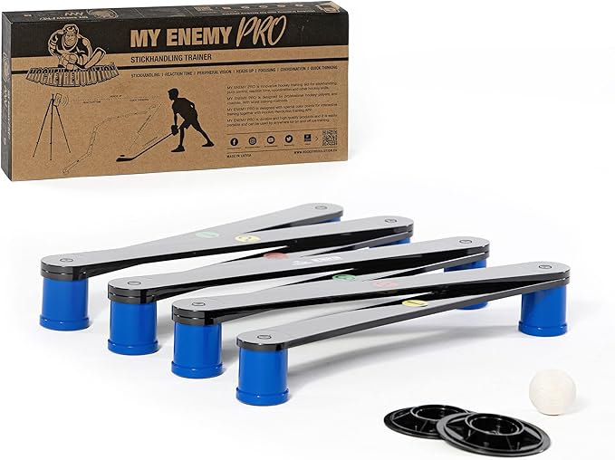 Hockey Revolution Lightweight Stickhandling Training Aid, Equipment for Puck Control, Reaction Time and Coordination-StrideForce Fitness