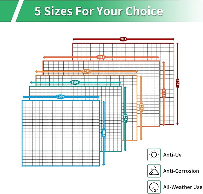 Black Polyester Golf Practice Fence Net, Heavy Duty Golf Ball Barrier Net, Indoor Outdoor Portable Golf Seine Net, Golf Batting Net, Adjustable Protective Net for Backyard-StrideForce Fitness