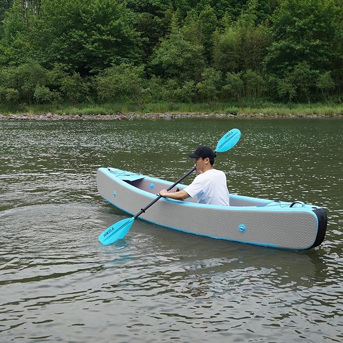 Kayak Paddle 4 Pieces Aluminum Shaft and PP Blade Floating 86.6in/220cm, 90.5inch/230cm Lightweight Oars-StrideForce Fitness