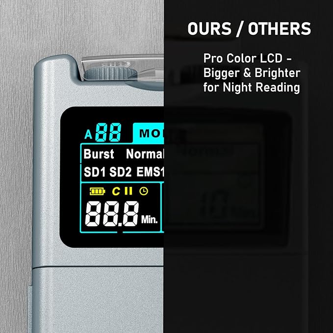 DIY Pluse TENS EMS Unit Muscle Stimulator for Back Pain Relief, Rechargeable TENS Unit Machine with 8 Modes & 8 Electrode Pads. Electric TENS Massager for Chronic Pain, Muscle Relaxation, Home Use-StrideForce Fitness