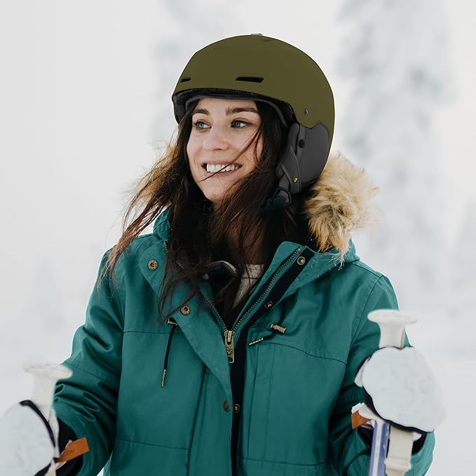 Retrospec Zephyr Ski Helmet - Snowboard Helmet for Adults & Youth - Adjustable Fit with Breathable Vents for Men, Women, Boys and Girls-StrideForce Fitness