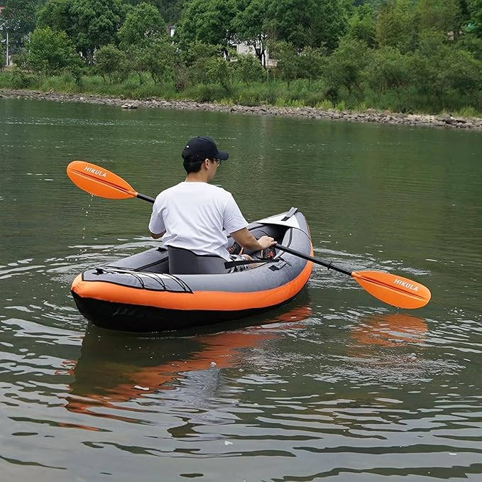 Kayak Paddle 4 Pieces Aluminum Shaft and PP Blade Floating 86.6in/220cm, 90.5inch/230cm Lightweight Oars-StrideForce Fitness