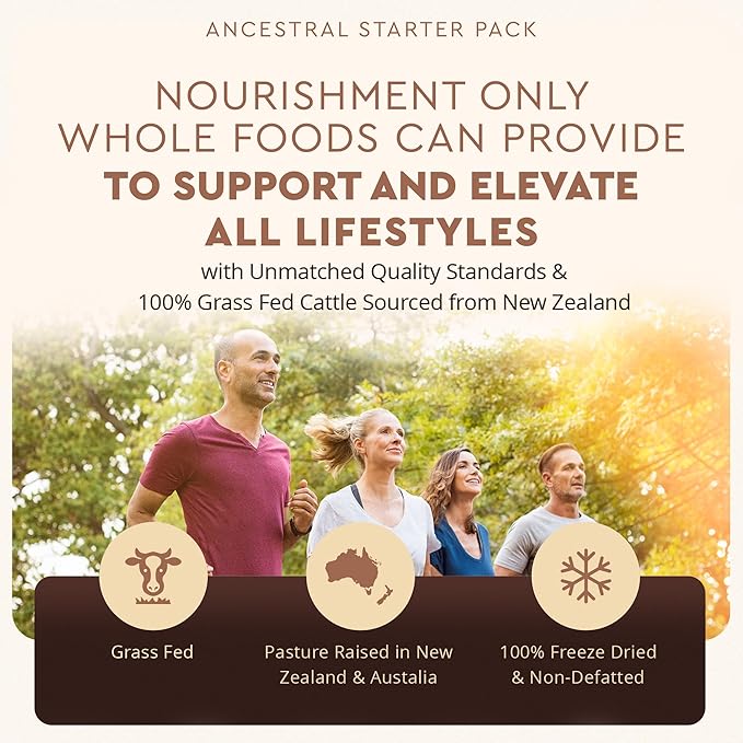 Ancestral Supplements Beef Organs and Stack Variation (Organs Starter Pack)-StrideForce Fitness