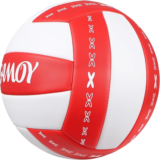 Volleyball Size 5 - Premium PU Leather, Ultra-Durable Soft to The Touch for Youth, Adults, Ideal for Indoor, Outdoor, Beach Sports Training-StrideForce Fitness