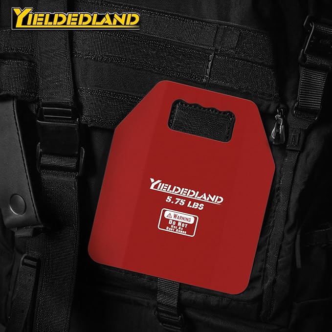 Curved Weight Vest Plates, 5.75/8.75lbs Pairs, Weighted Vest Men Woman, Strength and Endurance Training, Fitness Workouts, Running, Walking-StrideForce Fitness