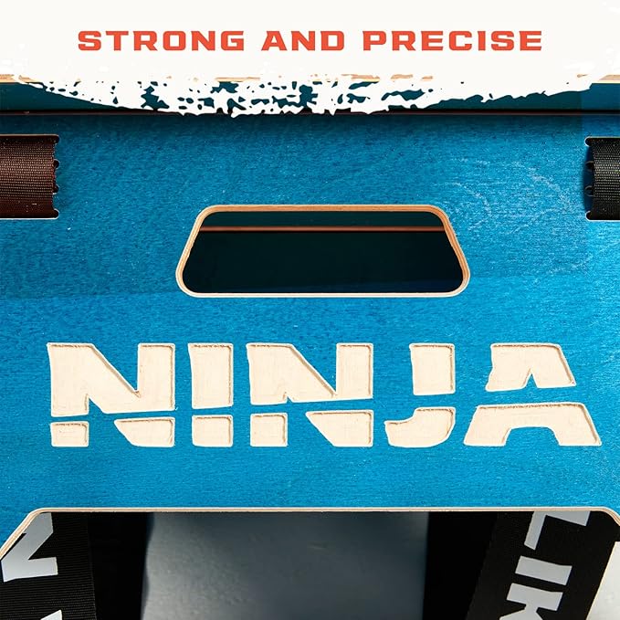 Ninja MTB Jump Ramp, Turbo Kicker Portable Jump Ramp, 4 Panel Ramp for All Ages, Ideal for MTB Bikes, BMX Bikes, One Wheels, Scooters, Skateboards, and RC Cars-StrideForce Fitness