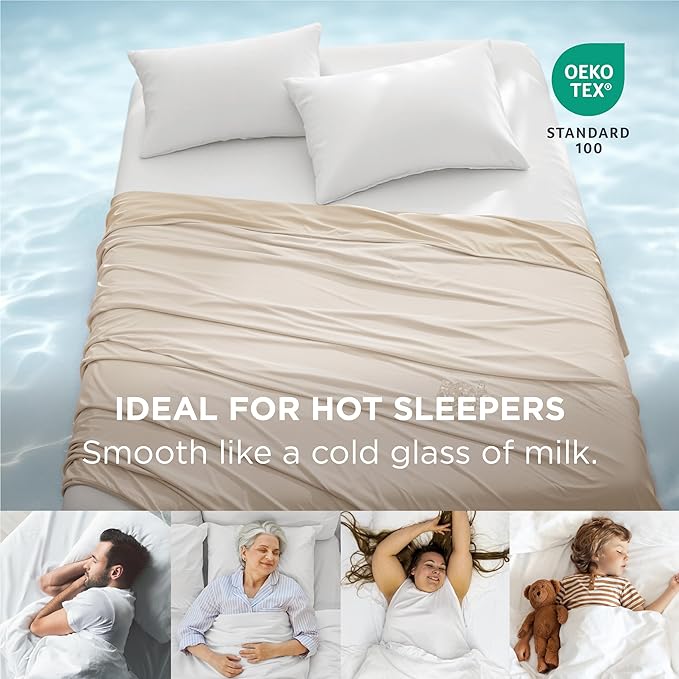 Bedsure Summer Cooling Blanket Twin XL for Hot Sleepers with Sports Mesh Design, Arc-Chill Q-Max 0.4 Lightweight Breathable Ice Cold Blankets for College Dorm, 60 x 90 Inches, Mesh Beige-StrideForce Fitness