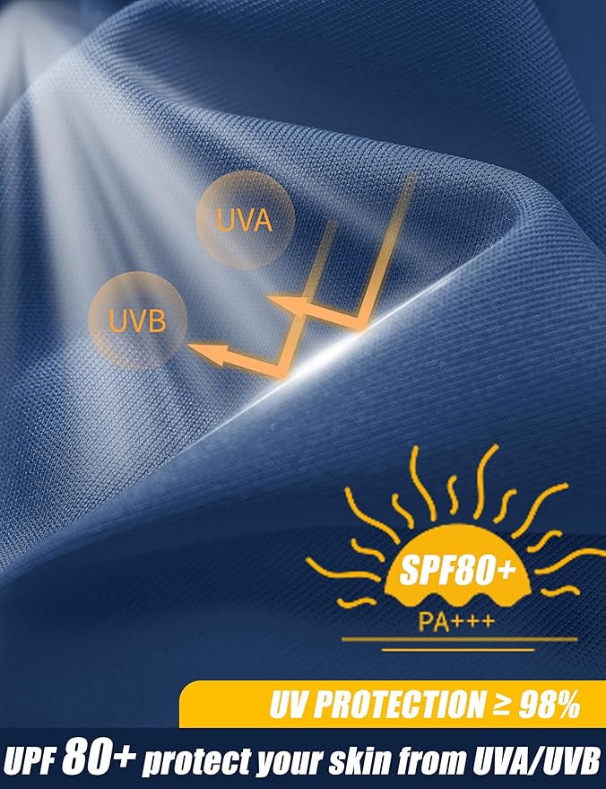 MAGCOMSEN Men's Short Sleeve UPF 50+ Sun Protection Shirts Quick Dry Athletic T-Shirt Hiking Running Swimming Rash Guard-StrideForce Fitness