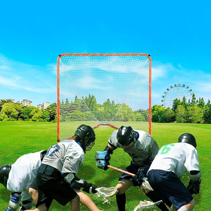 VEVOR Portable Lacrosse Goal - Complete Training Accessory Set with Extended Coverage for Youth and Adults-StrideForce Fitness