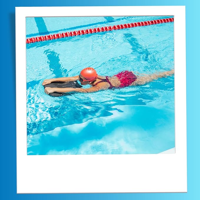 Sporti Kids Kickboard for Swim Training Lesson, Swimming Kickboard for Junior, Water Board for Kids, Swimming Training Aid-StrideForce Fitness